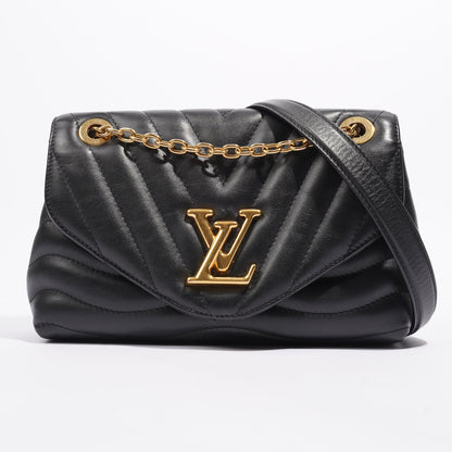 Louis Vuitton New Wave GM Black Calfskin Leather