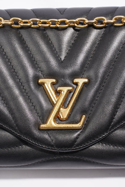 Louis Vuitton New Wave GM Black Calfskin Leather