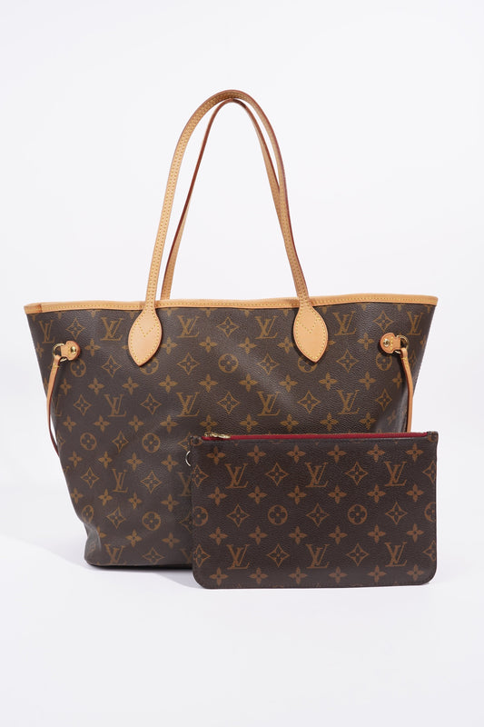 Louis Vuitton Neverfull MM Monogram Coated Canvas