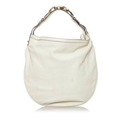 Gucci Wave Leather Hobo Bag