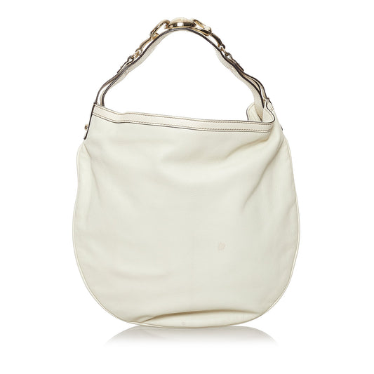 Gucci Wave Leather Hobo Bag