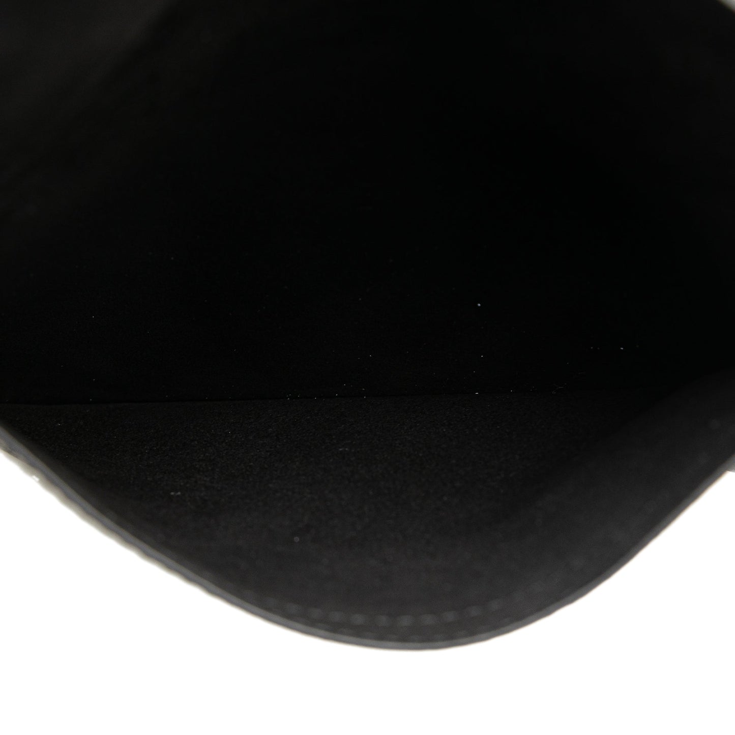 Crinkled Lambskin Saddle Belt Bag