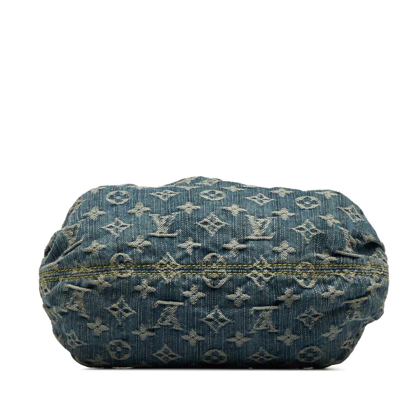 LOUIS VUITTON Monogram Denim Pleaty Handbag