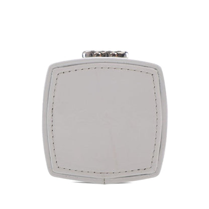 CHANEL Patent Goatskin Make-Up Box Clutch With Chain Crossbody Bag