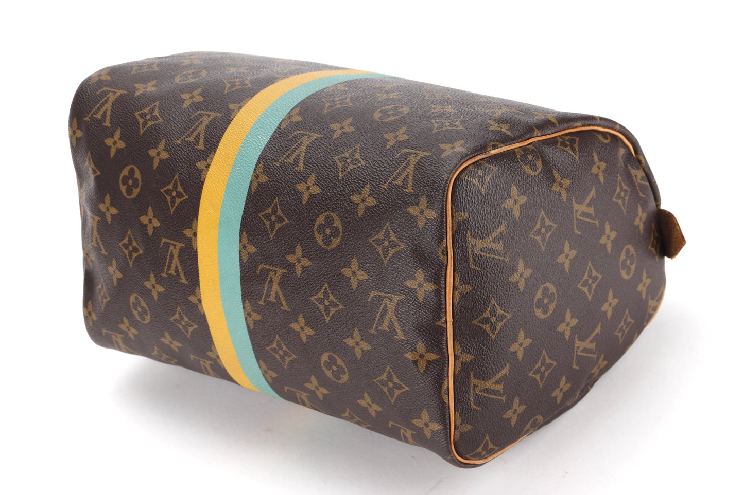 LOUIS VUITTON SPEEDY 30 (DU0143) MONOGRAM CANVAS GOLD HARDWARE, WITH KEYS & LOCK, NO DUST COVER