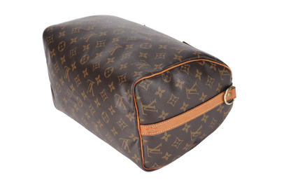 LOUIS VUITTON SPEEDY BANDOULIERE 30 (M41112) BROWN MONOGRAM CANVAS WITH STRAP, LOCK&KEYS AND DUST COVER