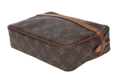LOUIS VUITTON M51847 COMPIEGNE 23CM MONOGRAM CANVAS GOLD HARDWARE, NO DUST COVER