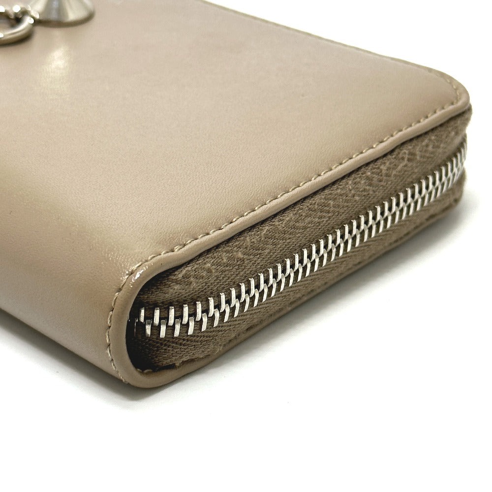 FENDI Long Wallet Purse 8M0299 leather beige By the way mens
