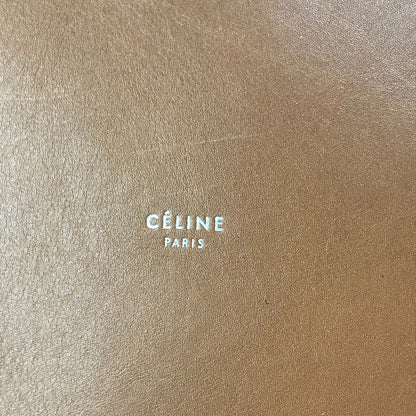 CELINE Shoulder Bag Silk / leather pink Scarf Bag Women Used