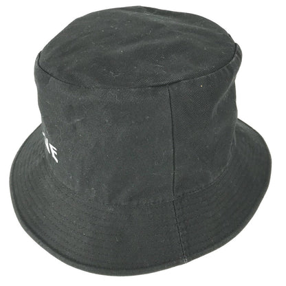 CELINE hat AU5B968P cotton black Hat Hat Bucket Hat Bob Hat logo mens L Secondhand