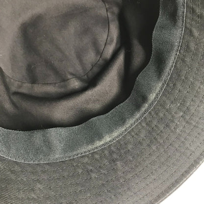 CELINE hat AU5B968P cotton black Hat Hat Bucket Hat Bob Hat logo mens L Secondhand
