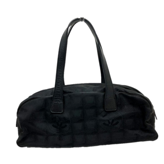 CHANEL Boston Duffel bag A15828 Leather / nylon black New travel line Women Used