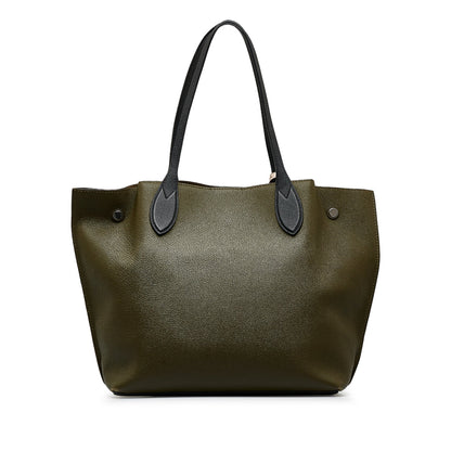 Green Louis Vuitton Lockme Go Tote