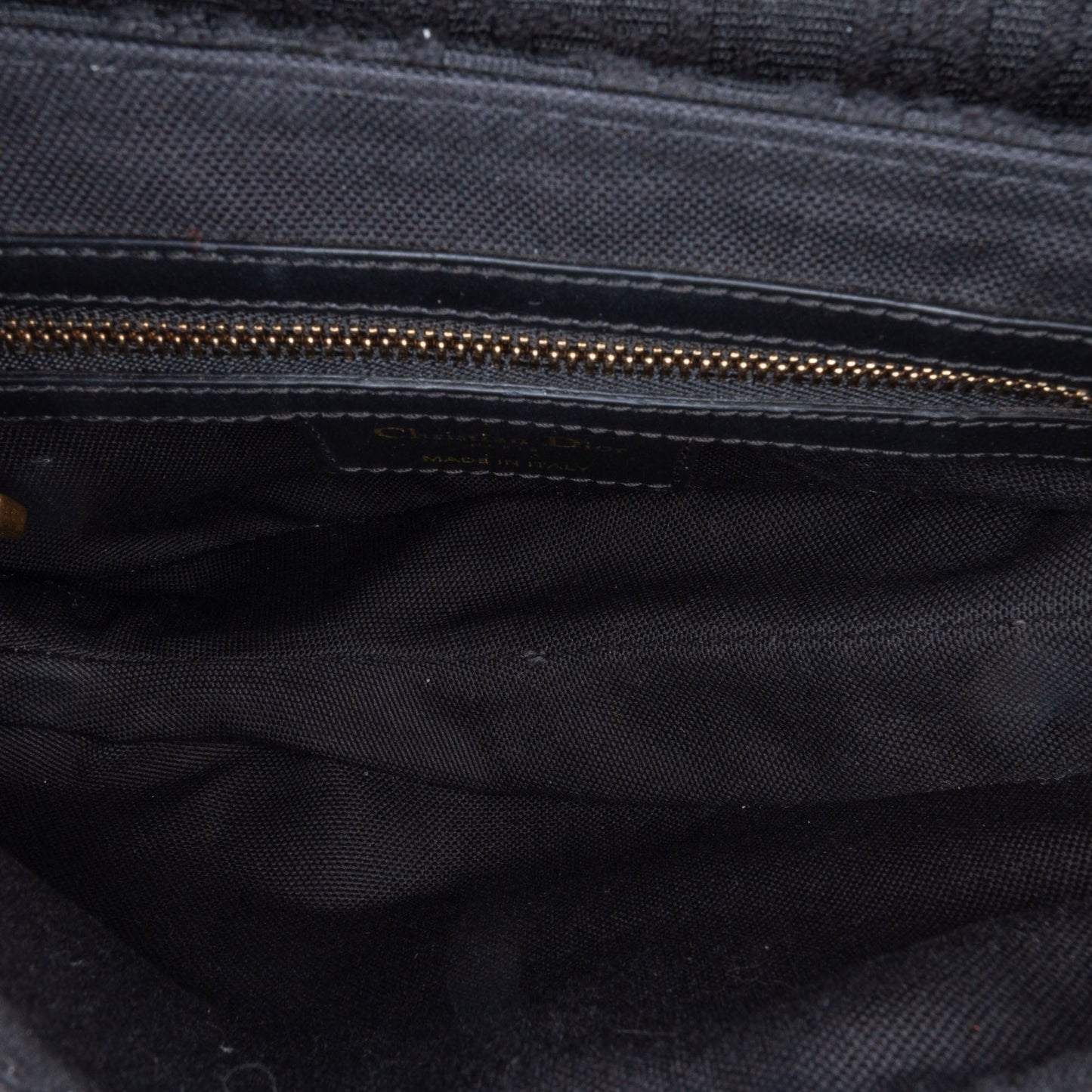 Oblique Canvas Saddle Bag