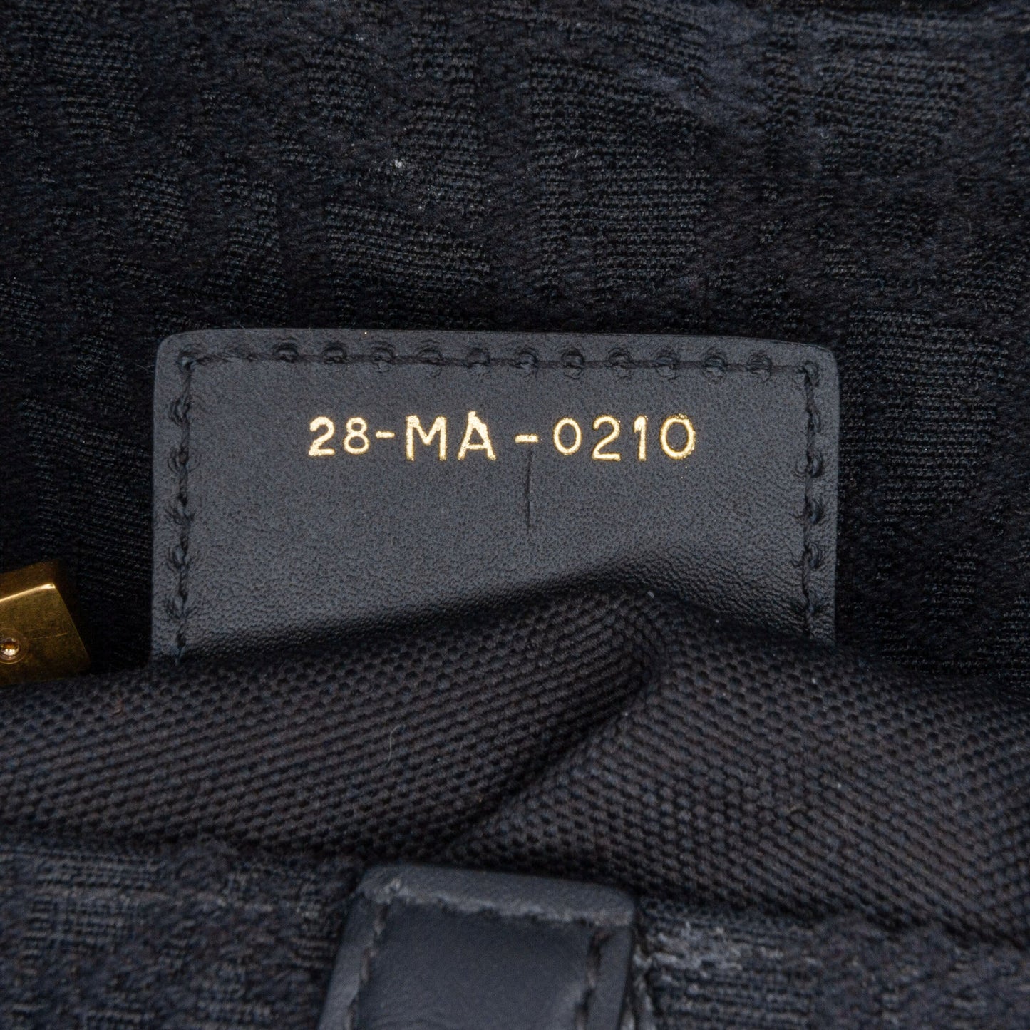 Oblique Canvas Saddle Bag