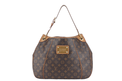 LOUIS VUITTON GALLIERA PM MONOGRAM CANVAS GOLD HARDWARE WITH DUST COVER