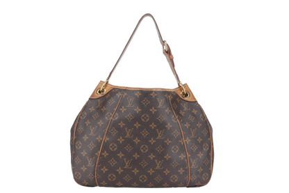 LOUIS VUITTON GALLIERA PM MONOGRAM CANVAS GOLD HARDWARE WITH DUST COVER