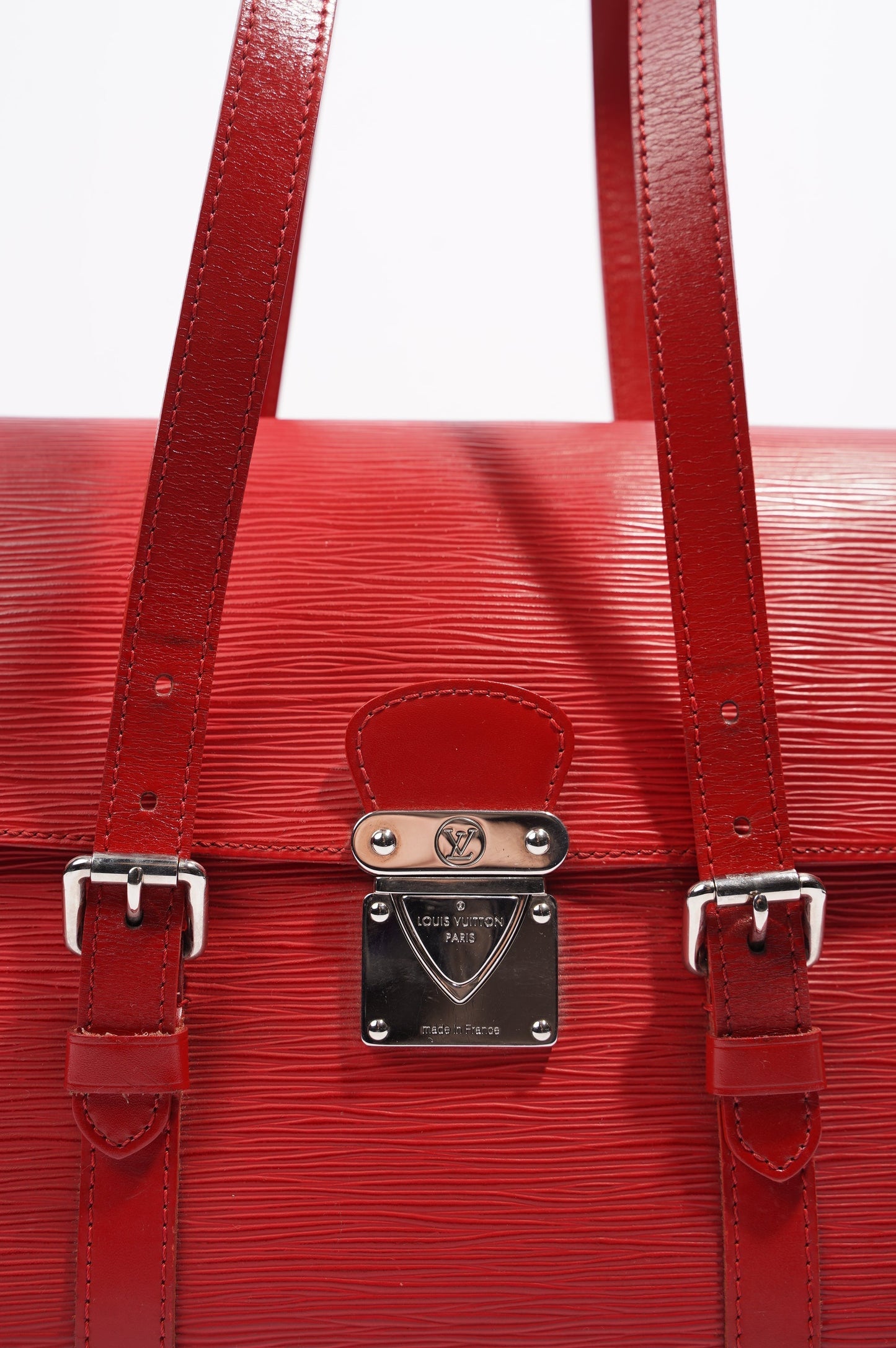 Louis Vuitton Segur Bag Red Epi Leather MM