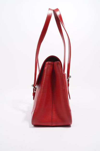 Louis Vuitton Segur Bag Red Epi Leather MM