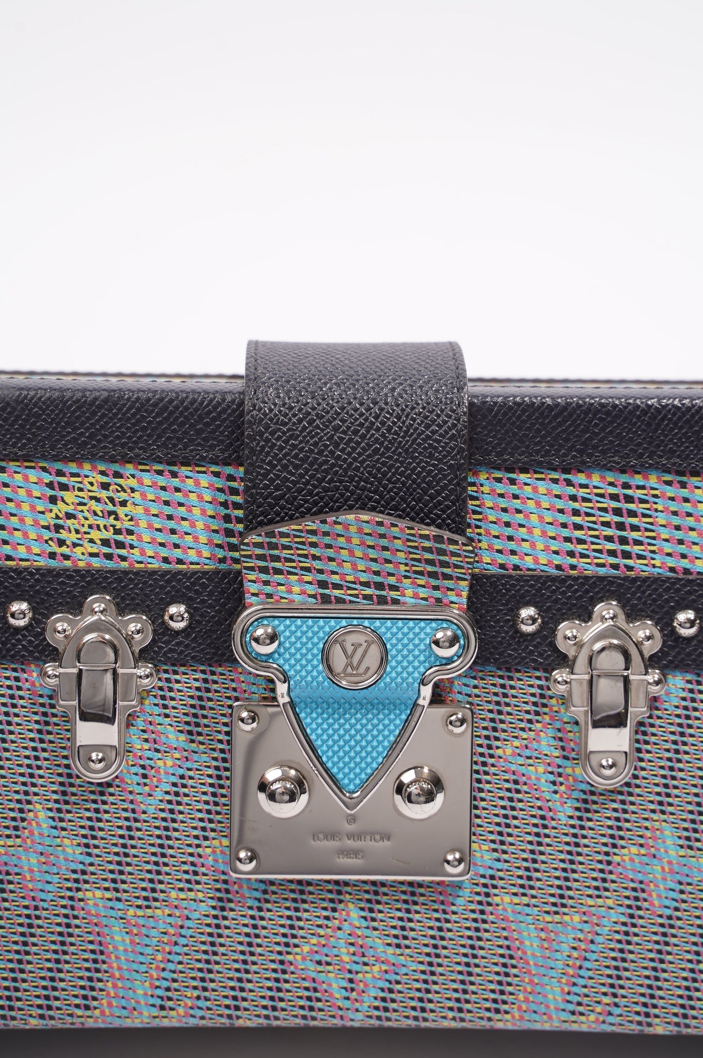 Louis Vuitton LV Pop Petite Malle Blue Monogram pop Canvas