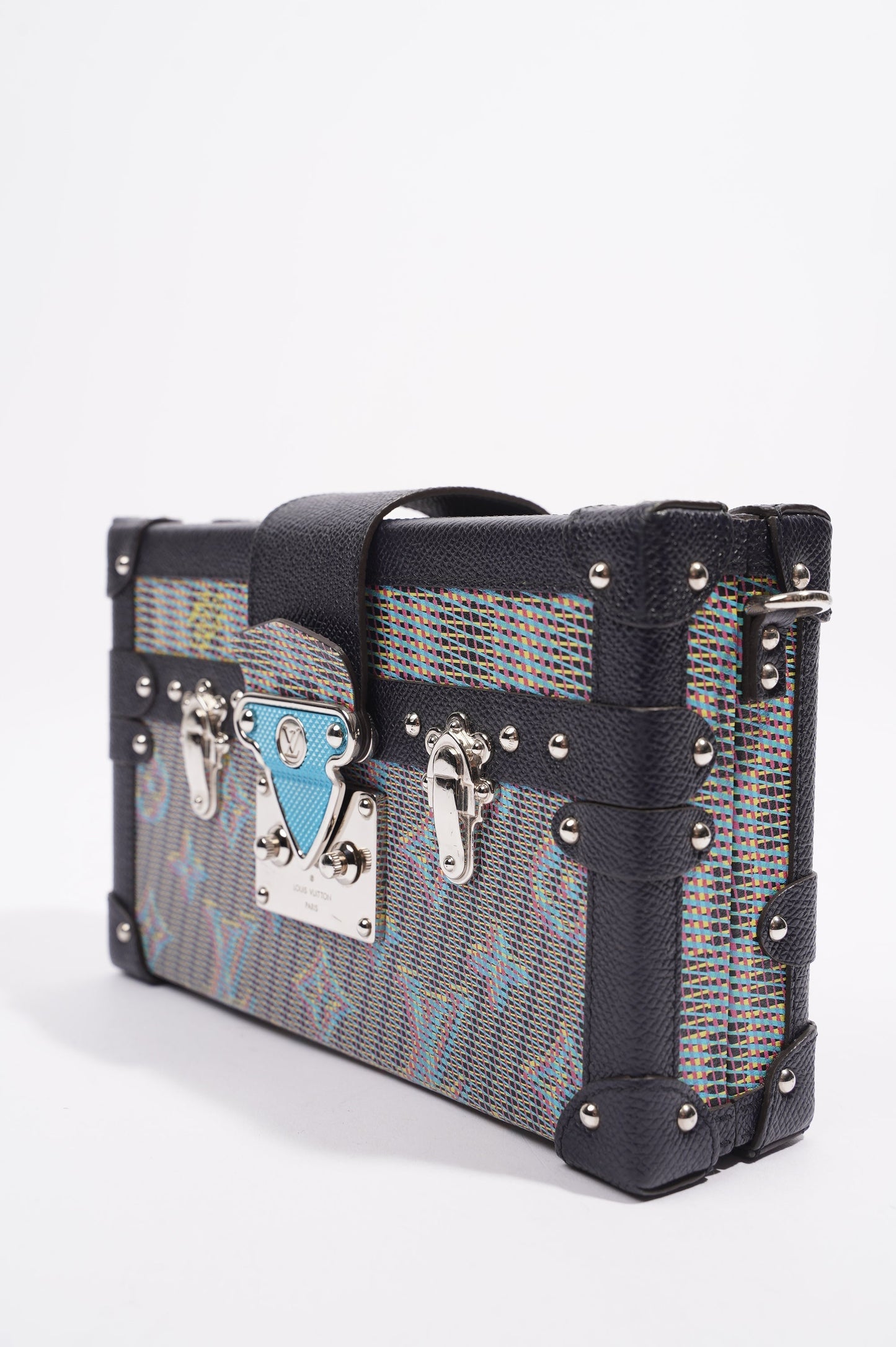 Louis Vuitton LV Pop Petite Malle Blue Monogram pop Canvas
