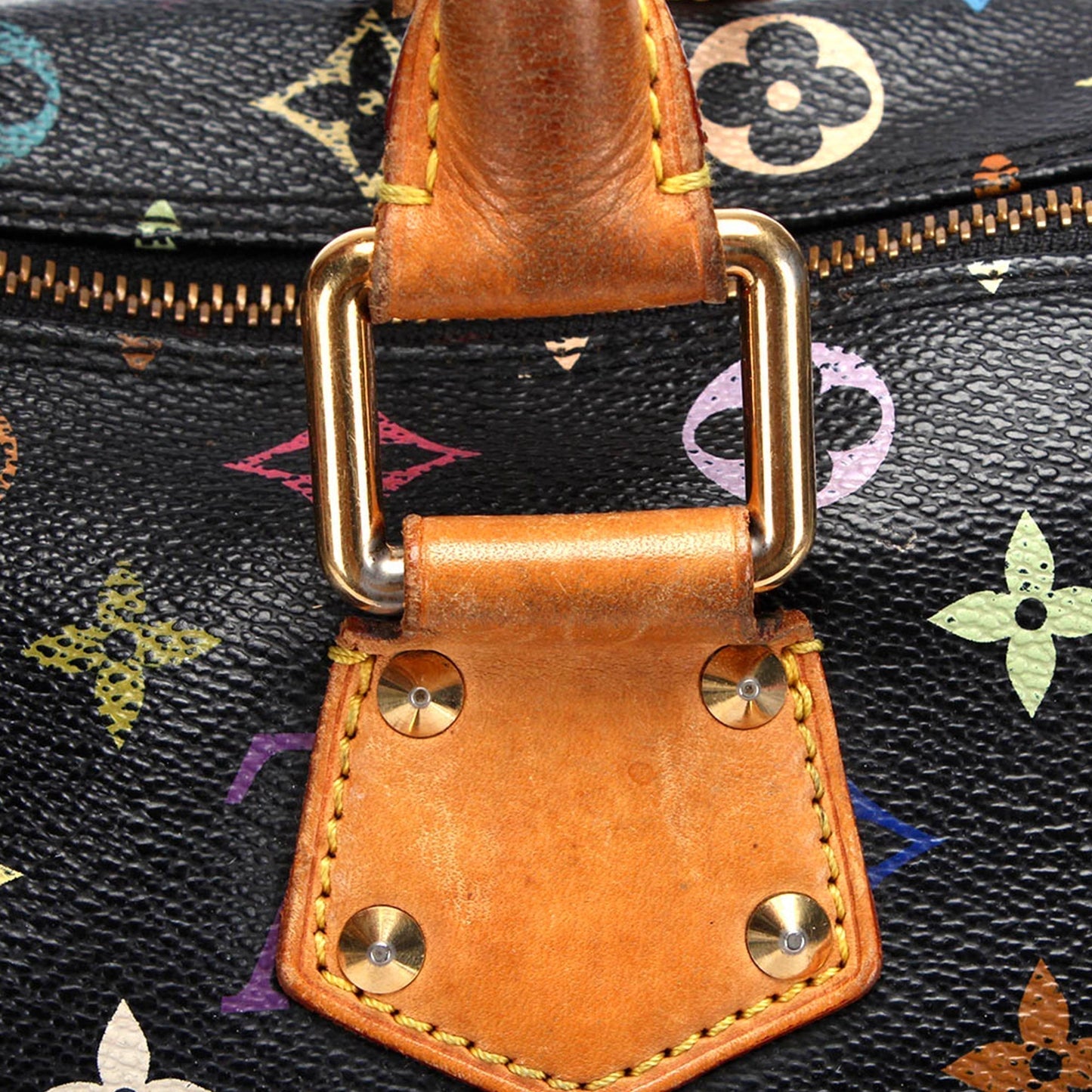 Louis Vuitton Speedy 30 Black Multicolor Monogram Canvas