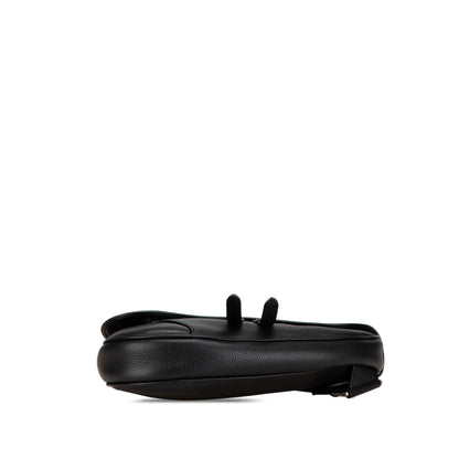 Shawn Stussy Grained Calfskin Saddle Bag
