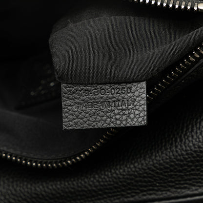 Shawn Stussy Grained Calfskin Saddle Bag