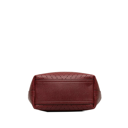 CHANEL Perforated Caviar Leather Tote Bag