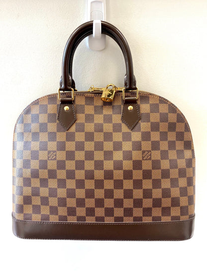 LOUIS VUITTON DAMIER EBENE ALMA PM