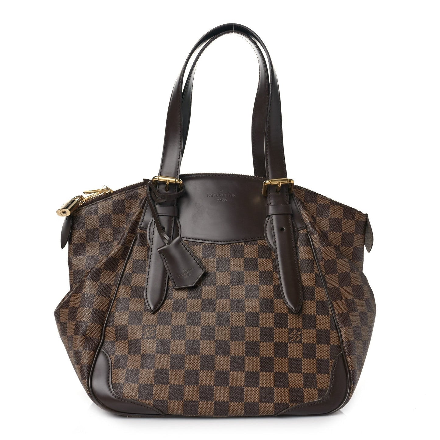 LOUIS VUITTON DAMIER EBENE VERONA MM BAG