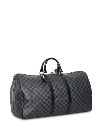 LOUIS VUITTON DAMIER GRAPHITE KEEPALL BANDOULIÈRE 55