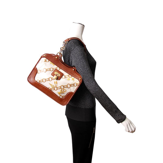 LOUIS VUITTON Leather/Canvas Linda Charms - Limited Edition