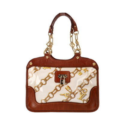 LOUIS VUITTON Leather/Canvas Linda Charms - Limited Edition