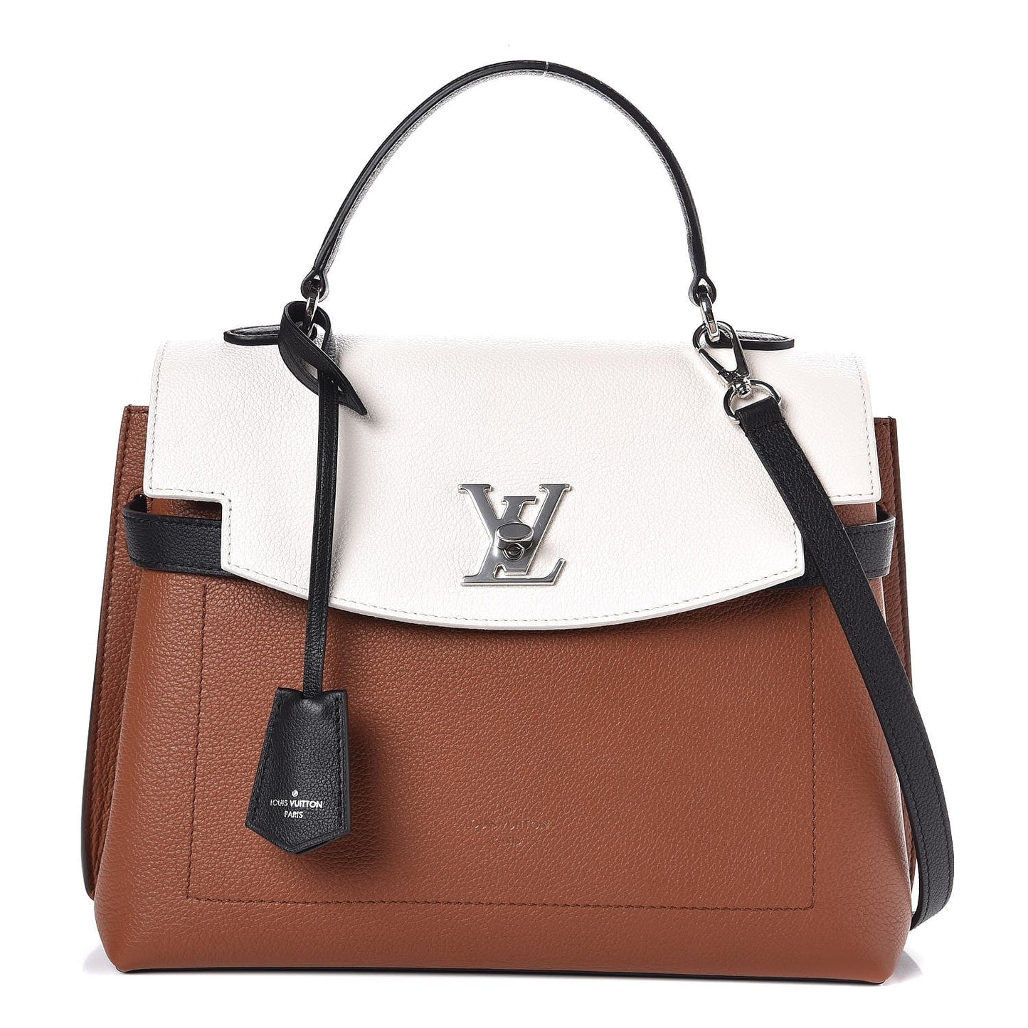 LOUIS VUITTON SOFT CALFSKIN LOCKME EVER HANDBAG