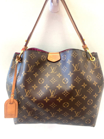 LOUIS VUITTON MONOGRAM GRACEFUL PM PIVOINE