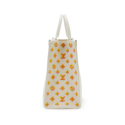 LOUIS VUITTON MONOGRAM JACQUARD HAWAII ON THE GO GM