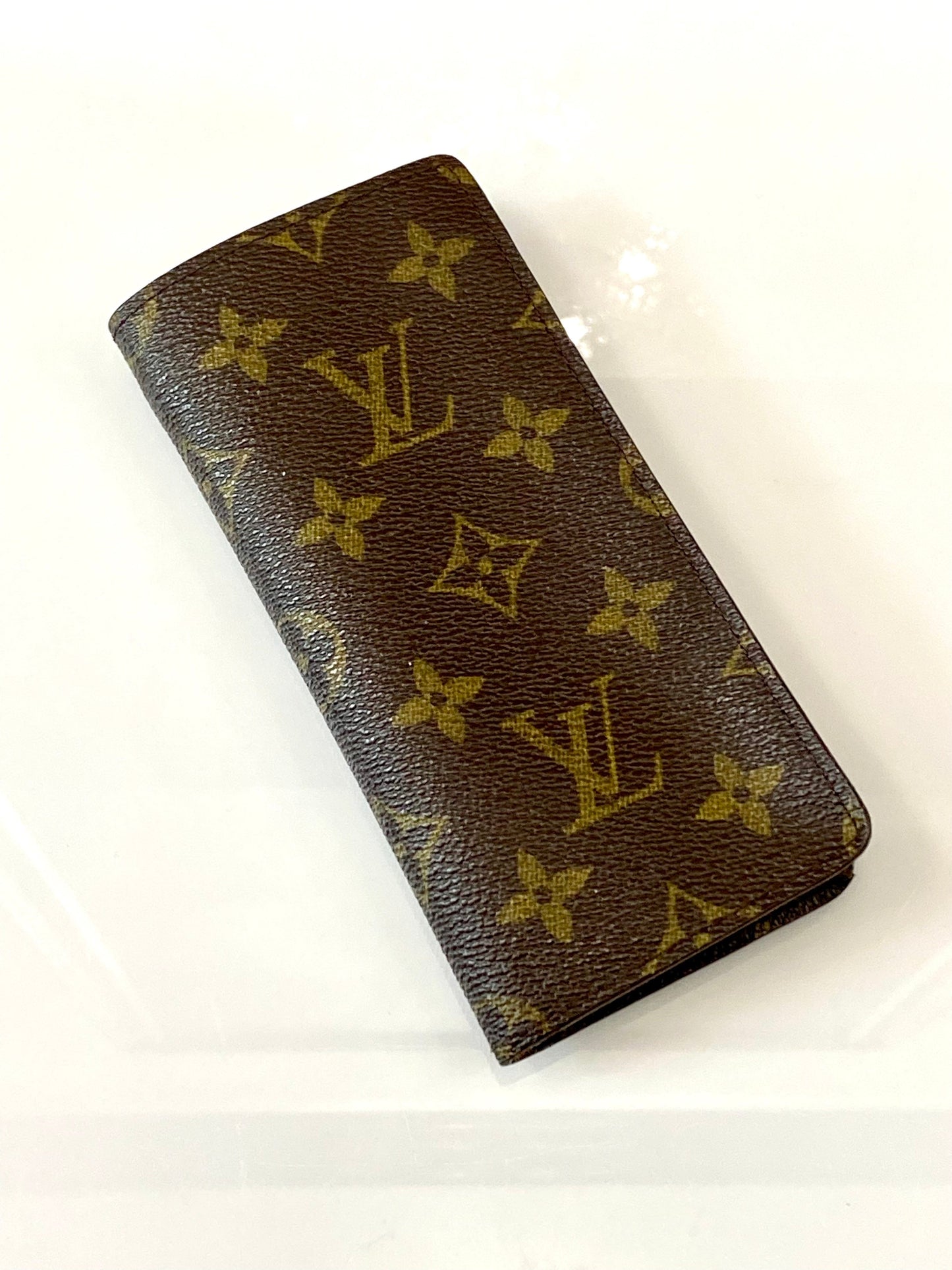 LOUIS VUITTON MONOGRAM ETUI LUNETTES EYE GLASSES CASE