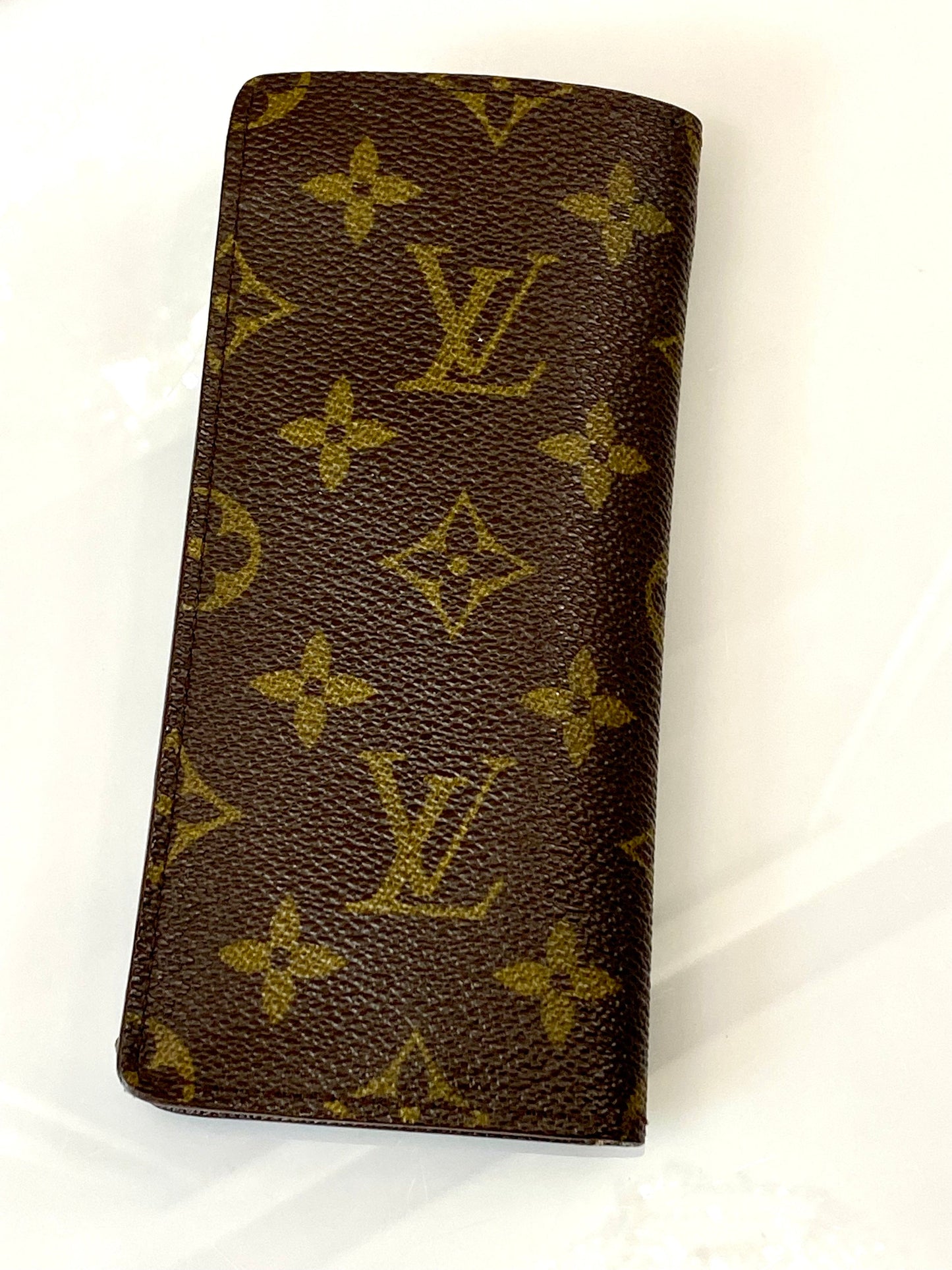 LOUIS VUITTON MONOGRAM ETUI LUNETTES EYE GLASSES CASE