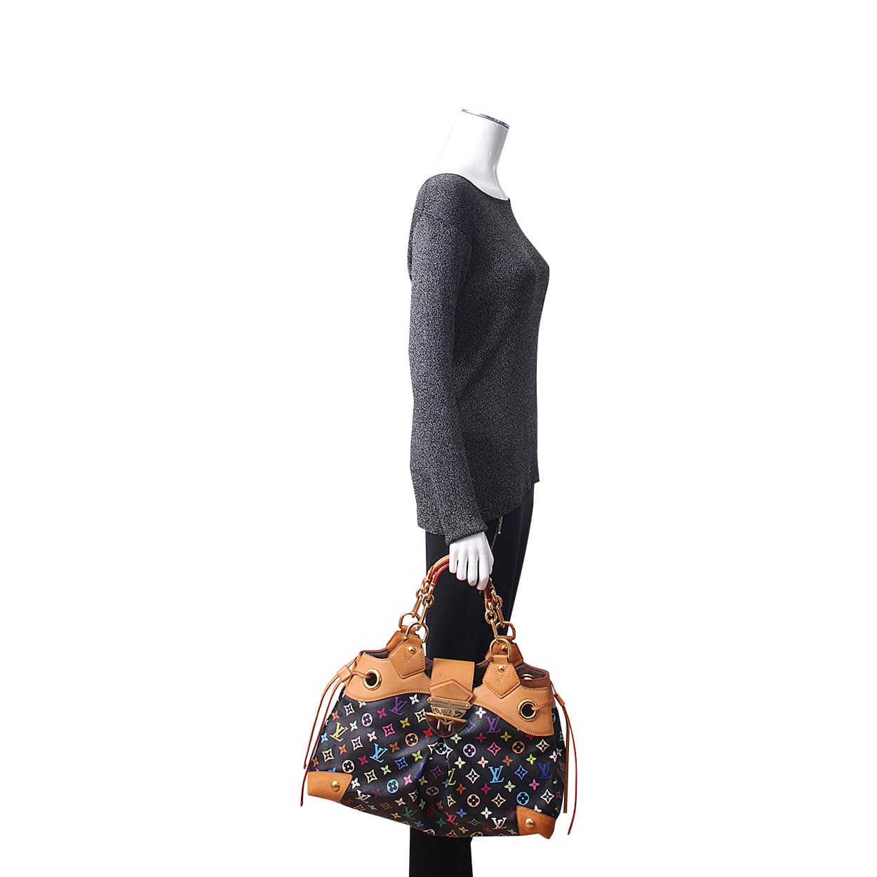 LOUIS VUITTON Multicolor Ursula Black