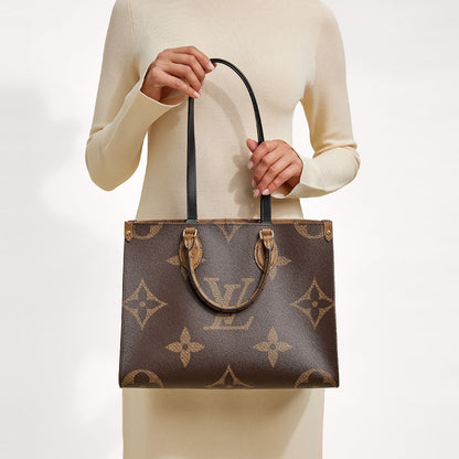 LOUIS VUITTON REVERSE MONOGRAM GIANT ON THE GO TOTE