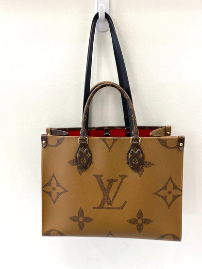 LOUIS VUITTON REVERSE MONOGRAM GIANT ON THE GO TOTE