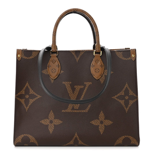 LOUIS VUITTON REVERSE MONOGRAM GIANT ON THE GO TOTE