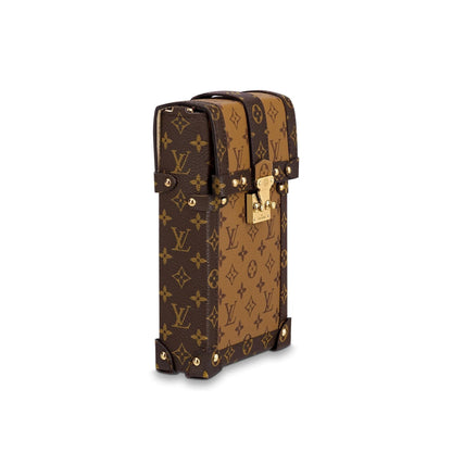 LOUIS VUITTON REVERSE MONOGRAM VERTICAL TRUNK POCHETTE