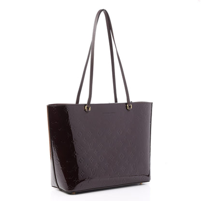 LOUIS VUITTON VERNIS LONG BEACH TOTE MM AMARANTE