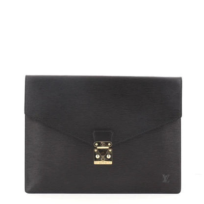LOUIS VUITTON EPI LEATHER PORTE DOCUMENT BAG