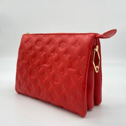 Louis Vuitton Red Coussin Bag