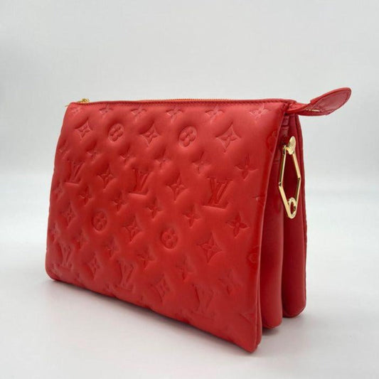 Louis Vuitton Red Coussin Bag