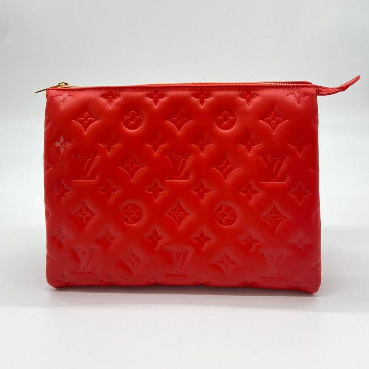 Louis Vuitton Red Coussin Bag