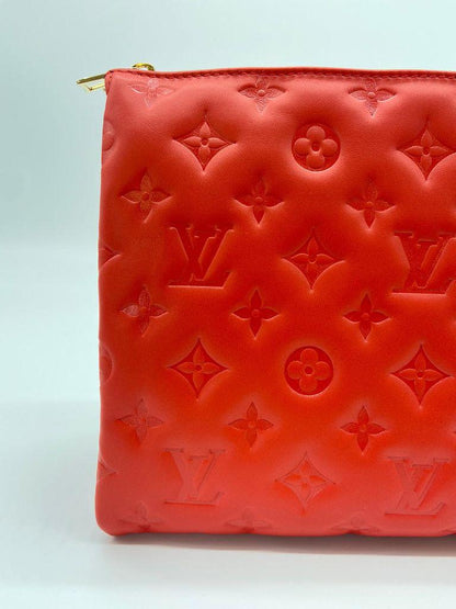 Louis Vuitton Red Coussin Bag